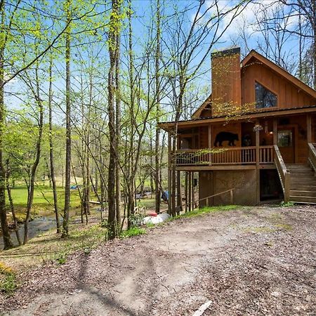 Cozy Cabin Beside Briar Creek, Fire Pit, Wifi Villa Ellijay Exterior photo