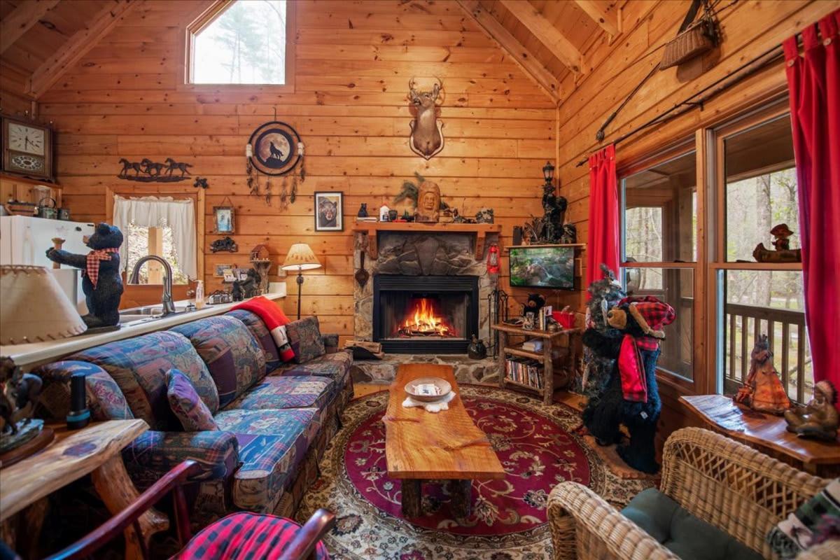 Cozy Cabin Beside Briar Creek, Fire Pit, Wifi Villa Ellijay Exterior photo